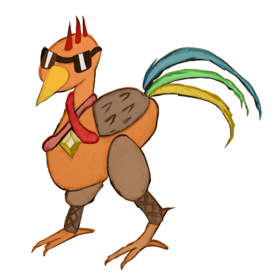 Image of Lemma Zapper the Rooster.