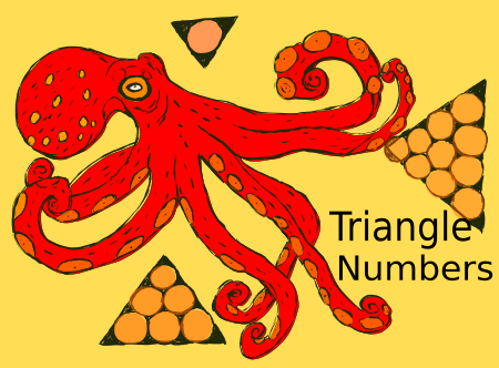 Triangle Numbers with Octupus